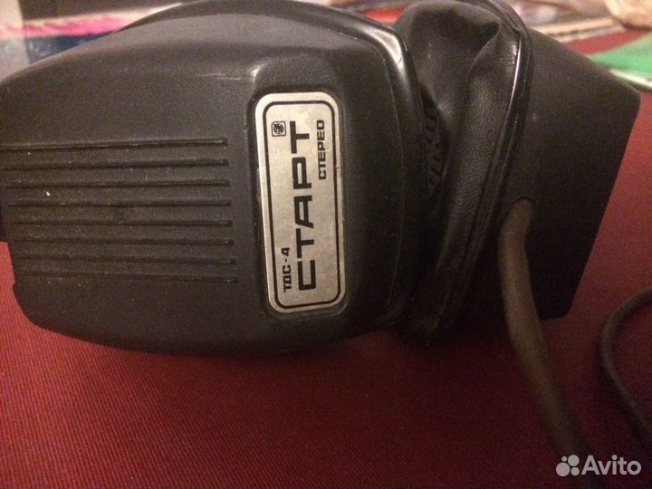 Стерео наушники СССР тдк-4