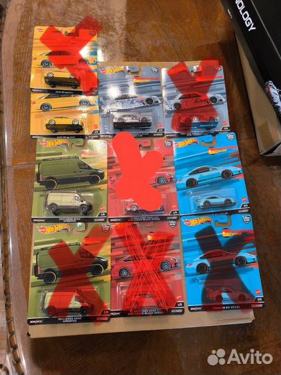 Hot wheels premium Deutschland Desing (10 штук)