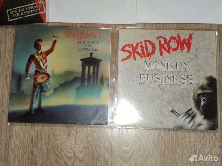 Винил Saxon Marillion Fish Poison heavy hard rock