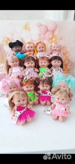 Пупс ванильный, 26см. Испания