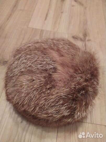 Шапка женская меховая из лисы