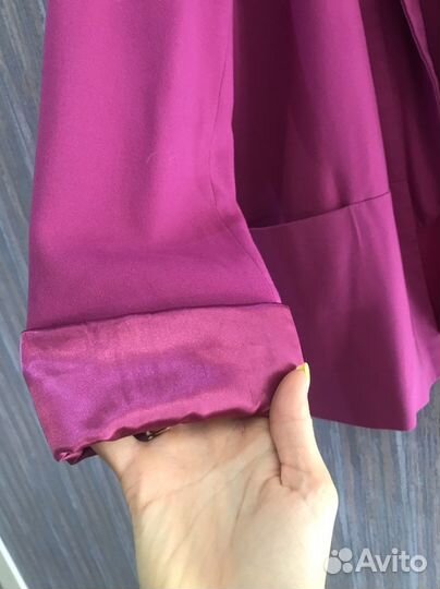Пиджак женский розовый s
