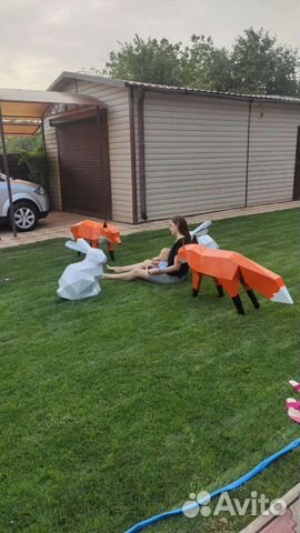 Полигональные фигуры из металл