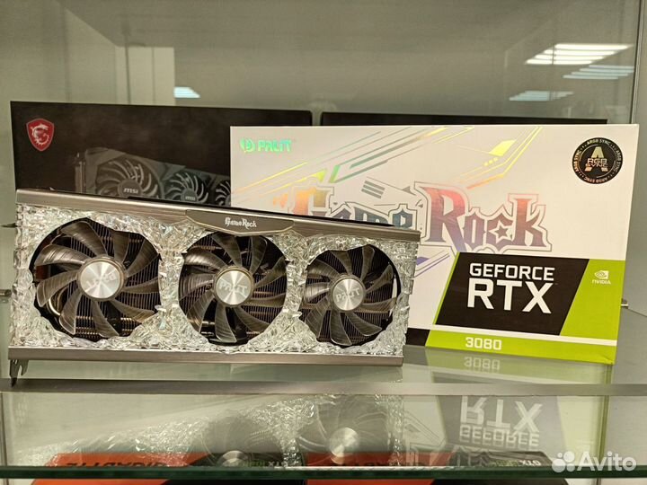Видеокарта Palit Gamerock OC RTX 3080 10Gb