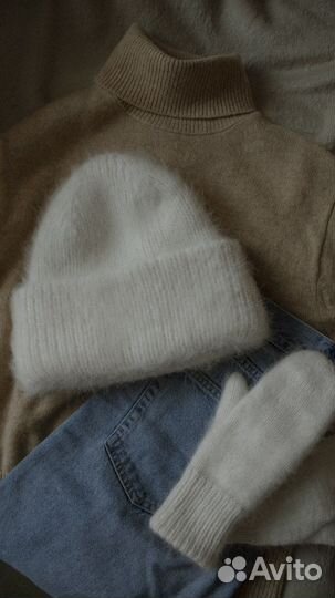 Шапка, варежки