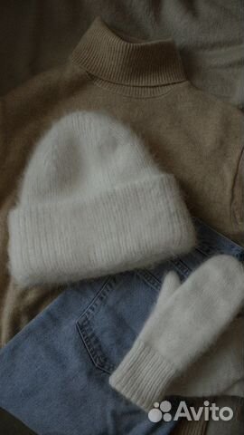 Шапка, варежки