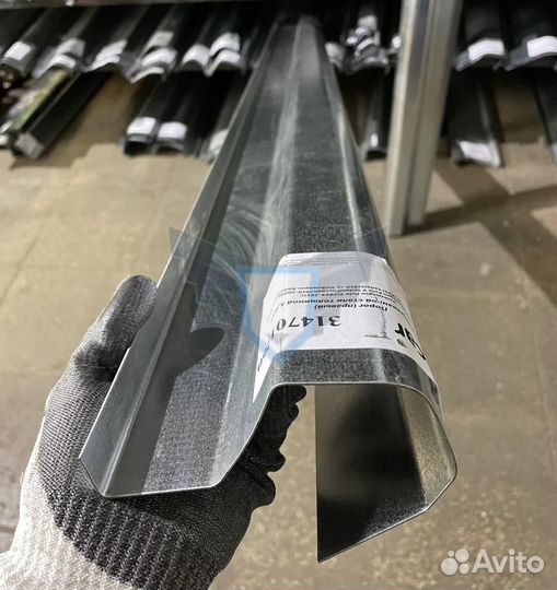 Порог левый Volkswagen Polo Sedan 2010-2020 (0,8мм)