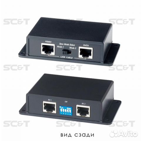 KVM удлинитель SC&T VKM02