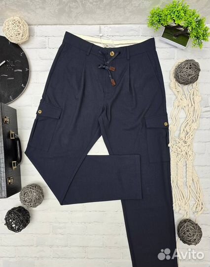 Брюки карго Brunello Cucinelli