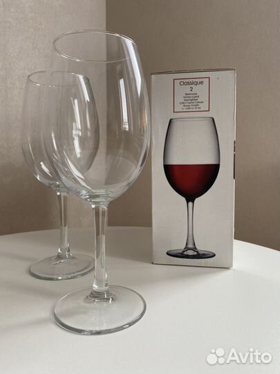 Бокалы для вина 630 мл набор бокалов pasabahce