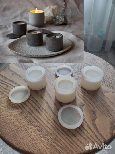 Набор молдов для гипса, мыла,эпоксидной смолы 17шт