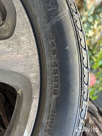 Колеса на mercedes r18 зимние