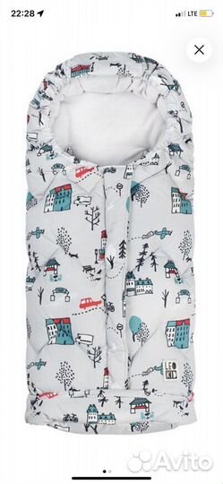 Зимний конверт Leokid в коляску