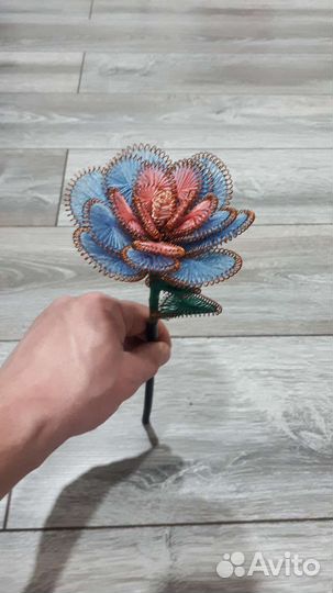 Роза ручной работы. Подарок