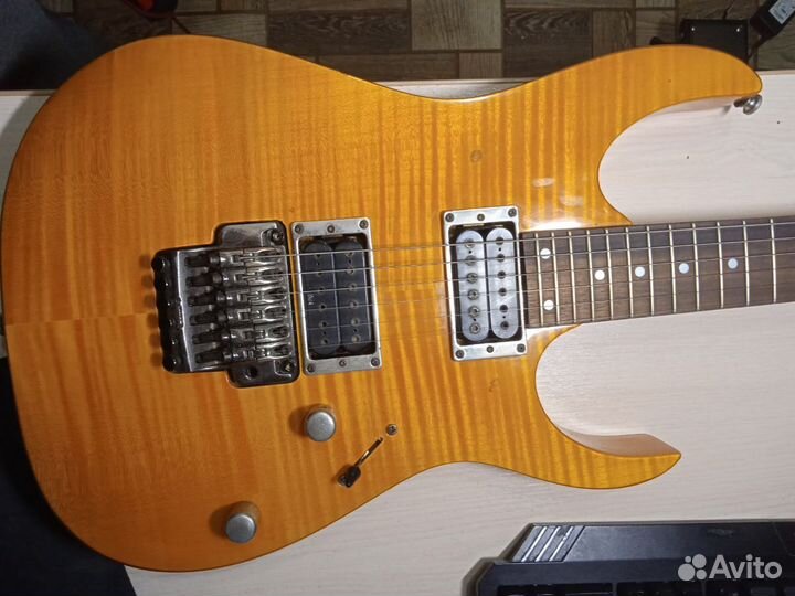 Ibanez rg320fm Amber электрогитара