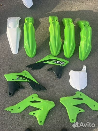 Пластик на кроссовый мотоцикл