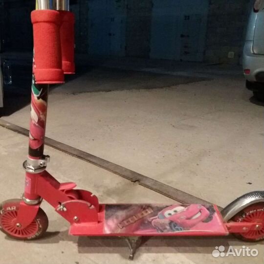 Детский складной алюминиевый самокат