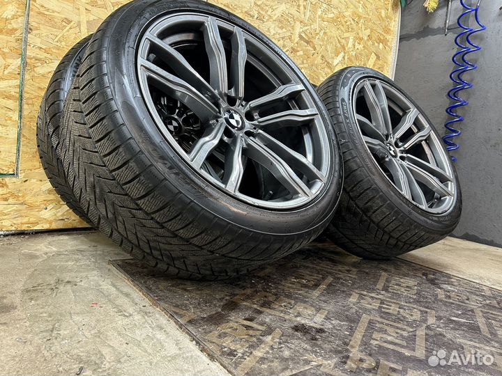 Зима Разноширокие колеса R21 Bmw X5 X6 F15 E70