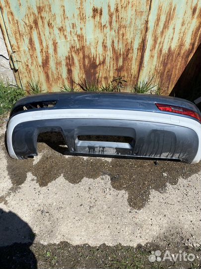 Бампер задний audi q3