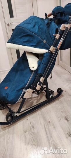Санки коляска ника 7-8