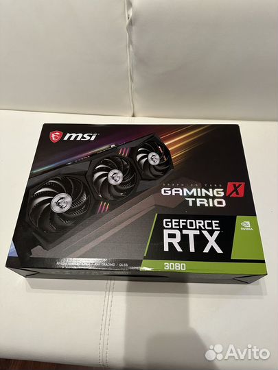Видеокарта rtx 3080 msi gaming x trio