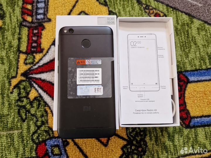 Xiaomi Redmi 4X, 2/16 ГБ