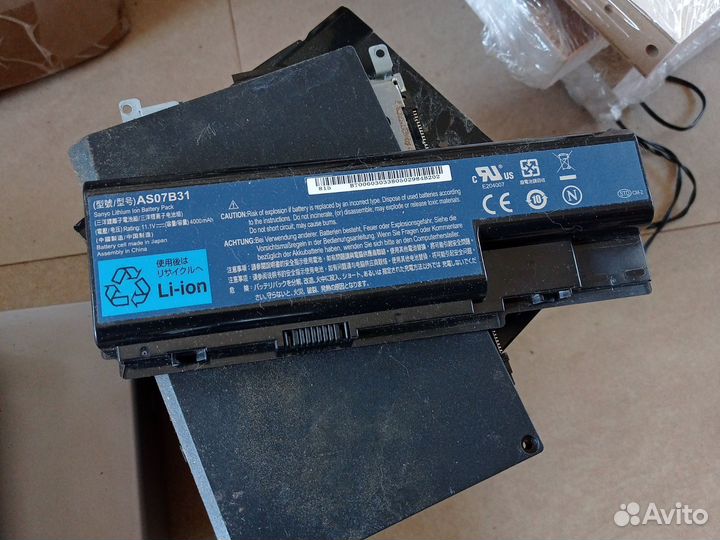 Ноутбук acer aspire 7520series