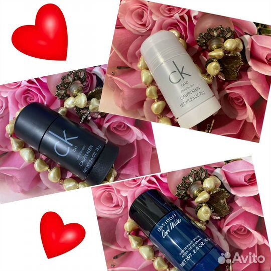 Calvin Klein дезодорант стик парфюмированный