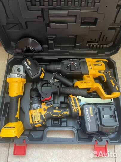 Набор 3в1 Dewalt 18v бесщеточный