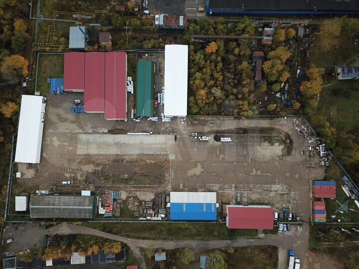 Открытая площадка для хранения 2000 м²