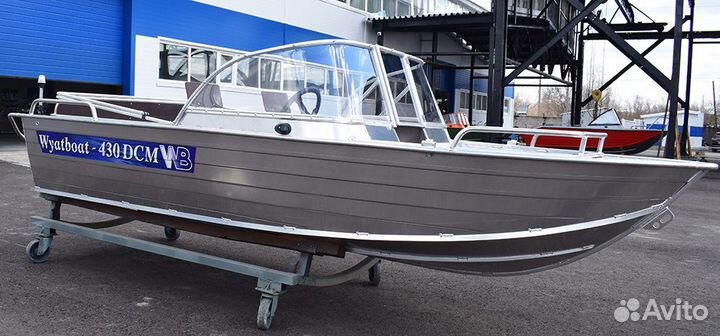 Новая лодки алюминиевый Wyatboat 430 DCM