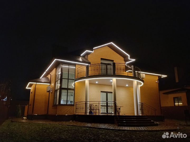 Подсветка дома