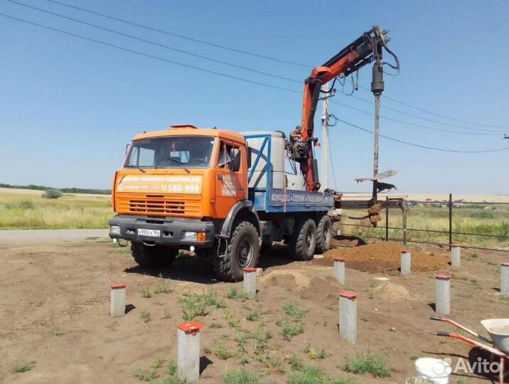 Колодец из Жби колец на 9 метров с установкой