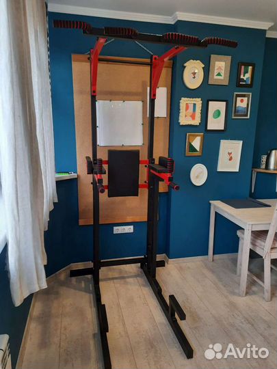 Турник брусья пресс напольный улучшенный