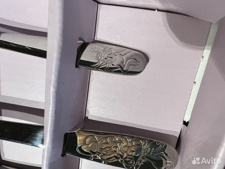 Детские столовые приборы новые