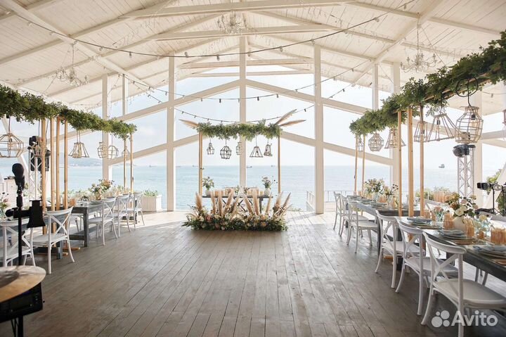 Проведение свадьбы на море