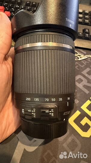 Объектив Tomron 18-200 F/3,5-6.3 Di II VC