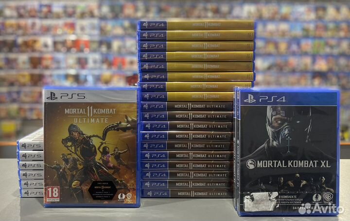 Mortal Kombat для PS4, PS5, Nintendo. Новые