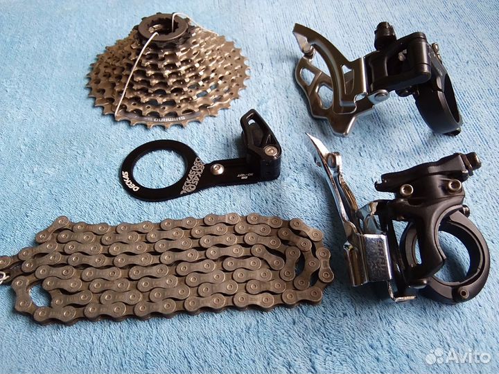 Передние переключатели Sram. Запчасти Shimano