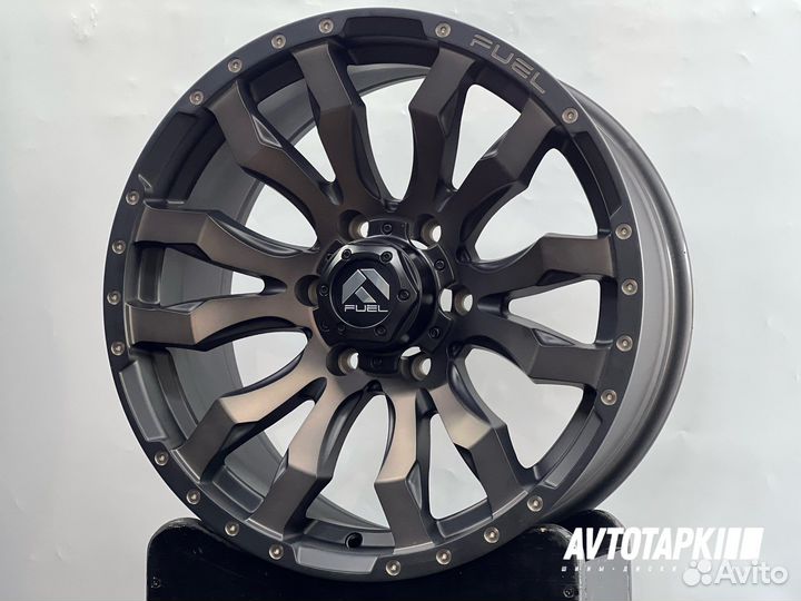 Диски литые R18 6x135 Ford Explorer Fuel Bronze