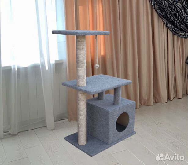 Домик / комплекс / когтеточка для кошек