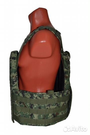 Бронежилет чехол (плитник) Р3 пиксель (втс)