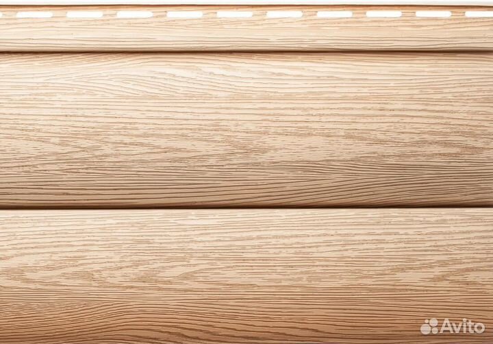 Сайдинг Tecos LUX Блок Хаус Сибирский кедр