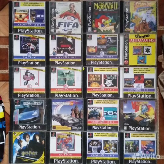 Игровые диски для Sony Playstation