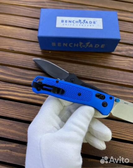 Нож benchmade bugout 535 синий