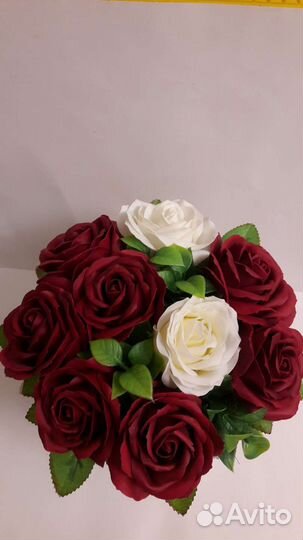 Букеты из мыльных цветов