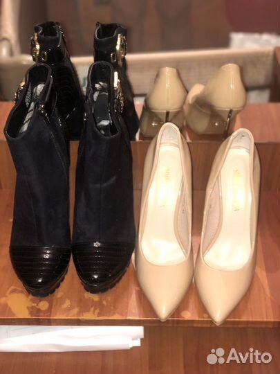 Ботильоны и туфли 38