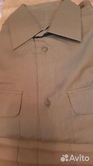 Новые военные рубашки высшего офицерского состава