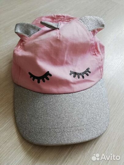 Бейсболка детская для девочки