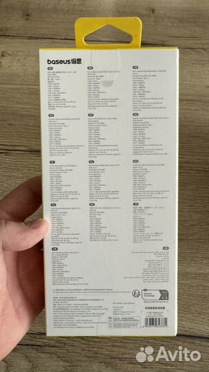 Адаптер baseus 10 in 1, USB-S 3.1, 10 gb, HUB